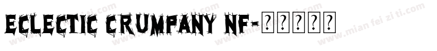 Eclectic Crumpany NF字体转换